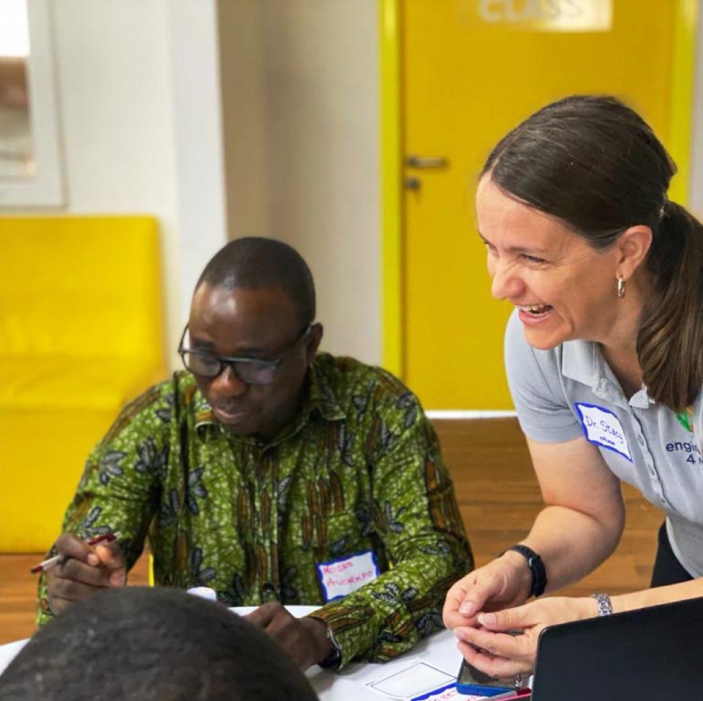 Collaboration between @e4usa and the Accra STEAM Center